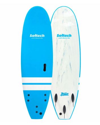 Tabla de surf Softboard Softech Roller 6'6' 61 Litros Azul Quillas Incluidas