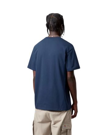 Hombre con camiseta Carhartt WIP Chase Jupiter Gold