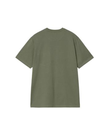 Camiseta de manga corta con bolsillo Carhartt WIP Pocket Leaf para hombre