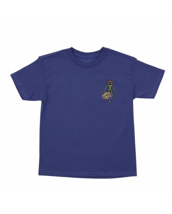 Camiseta Santa Cruz x Stranger Things Demogorgon Dot azul cobalto para niño/a 6-14 años
