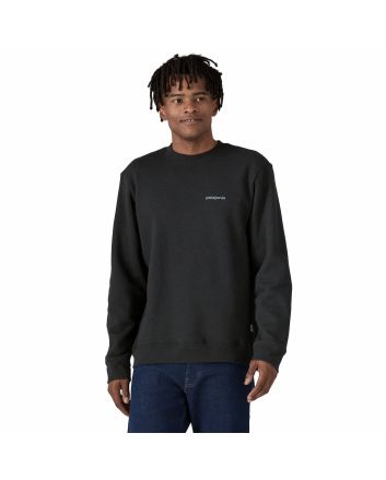 Mujer y Hombre con Sudadera reciclada Patagonia Fitz Roy Icon Uprisal Negra Unisex 