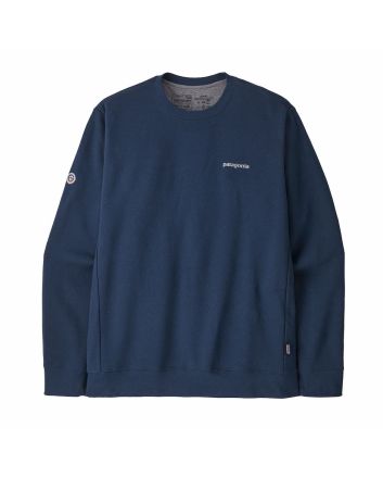 Sudadera reciclada Patagonia Fitz Roy Icon Uprisal Azul Marino Unisex 