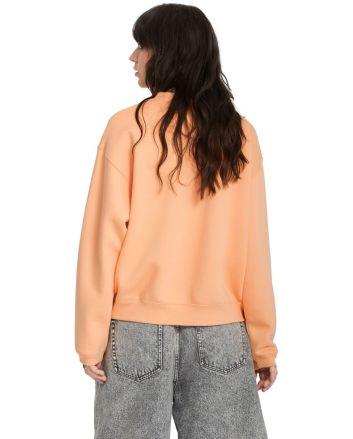 Mujer con Sudadera Volcom Stone Heart Up Pale Peach 
