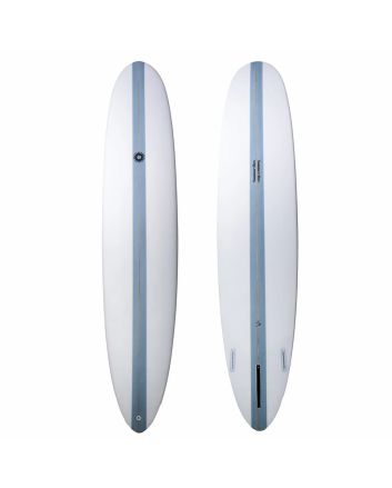 Tabla de surf longboard Summer Vibes Performance 9'1'' azul/blanco con sistema de quillas 2+1