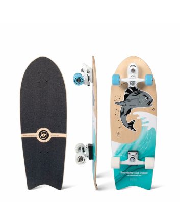 Surfskate Completo Smoothstar THD Flying Fish 30" x 10" gris 