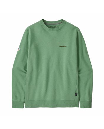 Sudadera Patagonia Fitz Roy Icon Uprisal Crew verde unisex - Ellwood Green