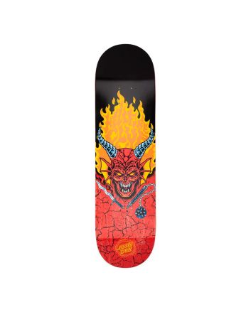 Tabla de skate Santa Cruz x Stranger Things Hellfire Club 8.25in edición limitada