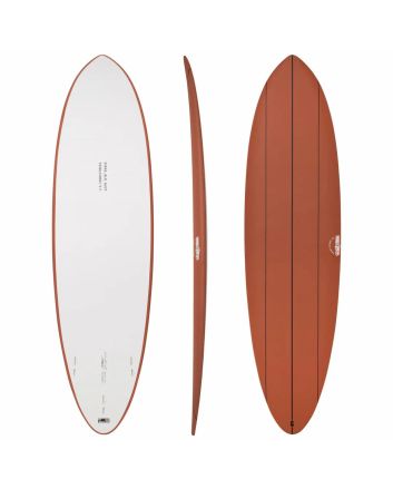 Tabla de surf softboard Js Industries Big Baron 7'0 color Rust 45 Litros 