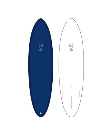 Tabla de Surf Mid-Length Mark Phipps Hybrid  One Bad Egg 7'0" 43,8 Litros Azul