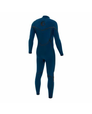 Traje de bodyboard con cremallera en el pecho Pride Nymph 4/3mm Steamer Navy Blue para hombre