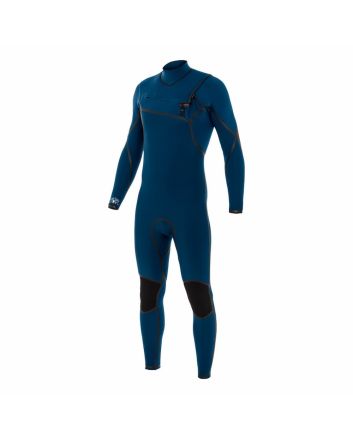 Traje de bodyboard con cremallera en el pecho Pride Nymph 4/3mm Steamer Navy Blue para hombre