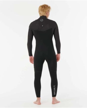 Hombre con Traje de Surf sin cremallera Rip Curl Flashbomb Pro 4/3mm Negro 