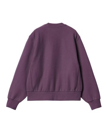 Sudadera Carhartt WIP W' American Script Sweatshirt Huckleberry para mujer