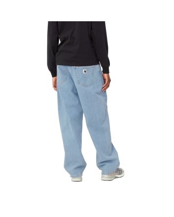 Mujer con Pantalón Vaquero Holgado Carhartt WIP W' Brandon Pant Azul Blanqueado