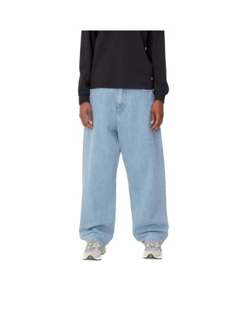 Mujer con Pantalón Vaquero Holgado Carhartt WIP W' Brandon Pant Azul Blanqueado