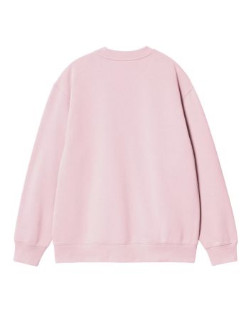 Sudadera Carhartt WIP W' Carhartt Sweatshirt Rosa Air Pink-Wax para mujer