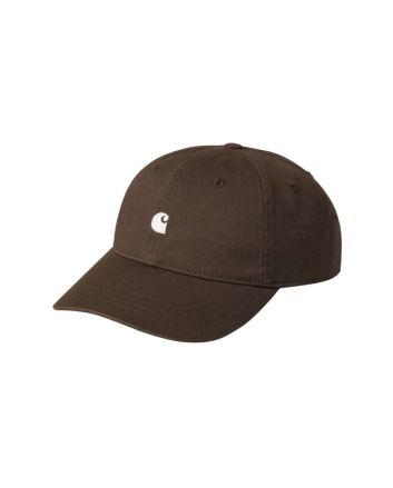 Gorra Carhartt WIP W' Madison Logo Cap color Vitola/Wax para mujer