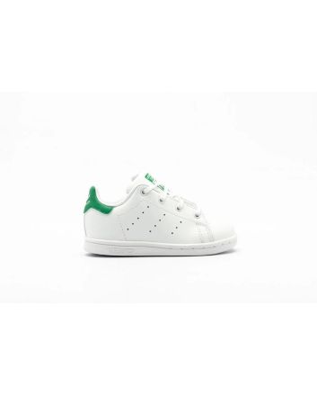 Zapatillas Adidas Stan Smith I para bebé blancas y verdes