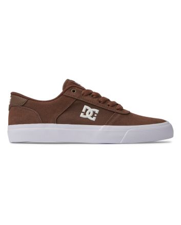 Zapatillas de cuero DC Shoes Teknic Marrón Chocolate para hombre