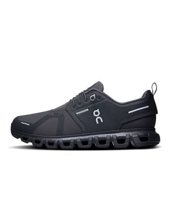 Zapatillas impermeables ON Running Cloud 6 Waterproof color Negro-Negro para mujer