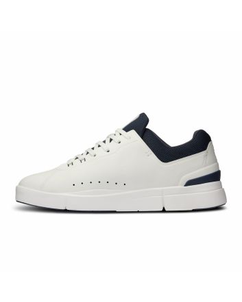 Zapatillas On Running The Roger Advantage color blanco y azul medianoche para hombre