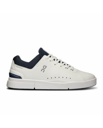 Zapatillas On Running The Roger Advantage color blanco y azul medianoche para hombre