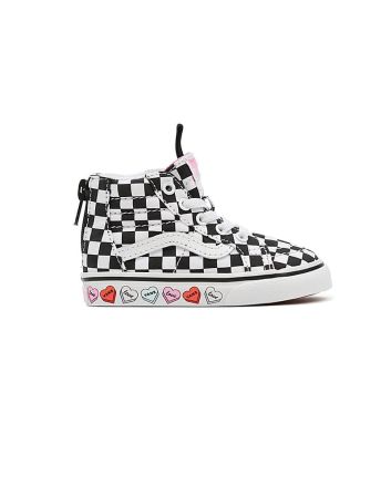 Zapatillas Vans TD SK8-Hi Zip Candy Hearts (1-4 años)