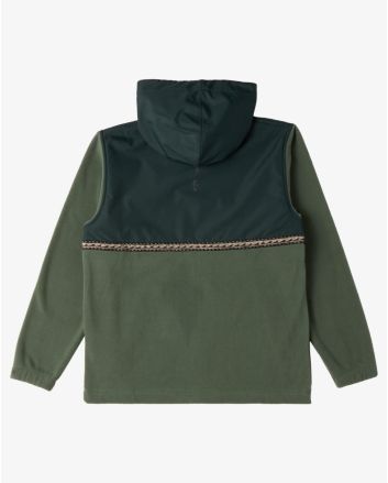 Sudadera con capucha y cremallera Billabong Boundary Lite Verde para chico 8-16 años