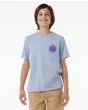 Niño con camiseta de manga corta Rip Curl Wetsuit Icon Kids Azul 