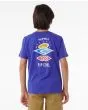 Niño con Camiseta de manga corta Rip Curl Search Icon Wild Berry espalda