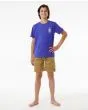 Niño con Camiseta de manga corta Rip Curl Search Icon Wild Berry ajuste