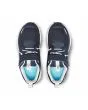 Zapatillas On Running Cloud Play Kids color Azul Medianoche y Blanco para niño/a 4-8 años cierre adherente