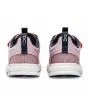 Zapatillas On Running Cloud Play Kids color rosa céfiro y blanco para niño/a 4-8 años talón