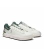 Zapatillas On Running The Roger Advantage color blanco y verde oliva para hombre frontal