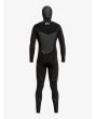 Neopreno con cremallera en el pecho y capucha Quiksilver 5/4/3mm Highline Plus negro para Hombre posterior