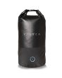 Mochila Estanca para trajes de surf Vissla 7 Seas 20L negra Frontal