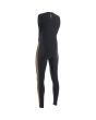 Traje de surf sin mangas Vissla Seven Seas Gadoo 2/2mm negro para hombre posterior