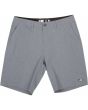 Bermudas sumergibles Hombre Salty Crew Drifter 2 Hybrid Walkshort grises 
