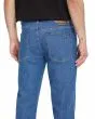 Hombre con Pantalón vaquero Volcom Solver Denim Bold Blue bolsillos