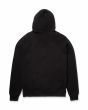 Sudadera con capucha y cremallera Volcom Single Stone color negro para hombre posterior