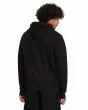Hombre con sudadera de capucha y cremallera Volcom Single Stone negra posterior