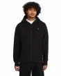 Hombre con sudadera de capucha y cremallera Volcom Single Stone negra