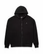 Sudadera con capucha y cremallera Volcom Single Stone color negro para hombre