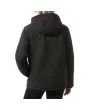 Abrigo con capucha Vans Woman Drill Chore Coat Mte negro para mujer posterior