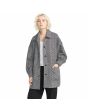 Mujer con Abrigo Volcom Beegy Coat Gris 
