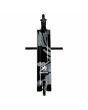 Detalle deck Scooter freestyle Addict Defender Icon negro-negro