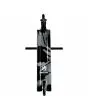 Detalle deck Scooter freestyle Addict Defender Icon negro-negro 