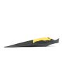 Aletas de Bodyboard Pride Vulcan V2 color Amarillo y Negro lateral