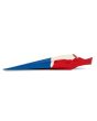 Aletas de Bodyboard Pride Vulcan V2 French Flag lateral