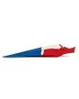Aletas de Bodyboard Pride Vulcan V2 French Flag lateral